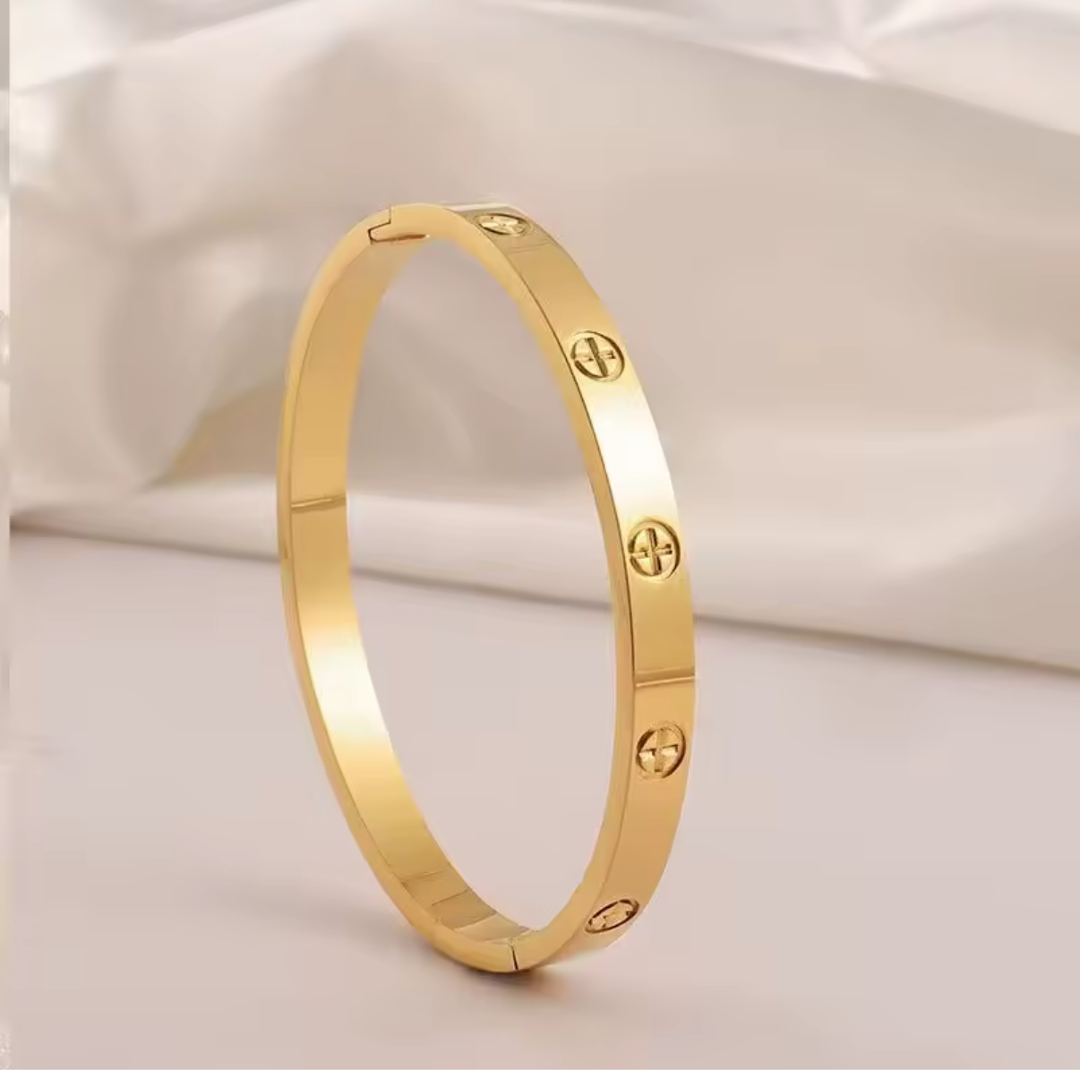 Screw Bangle Bracelet
